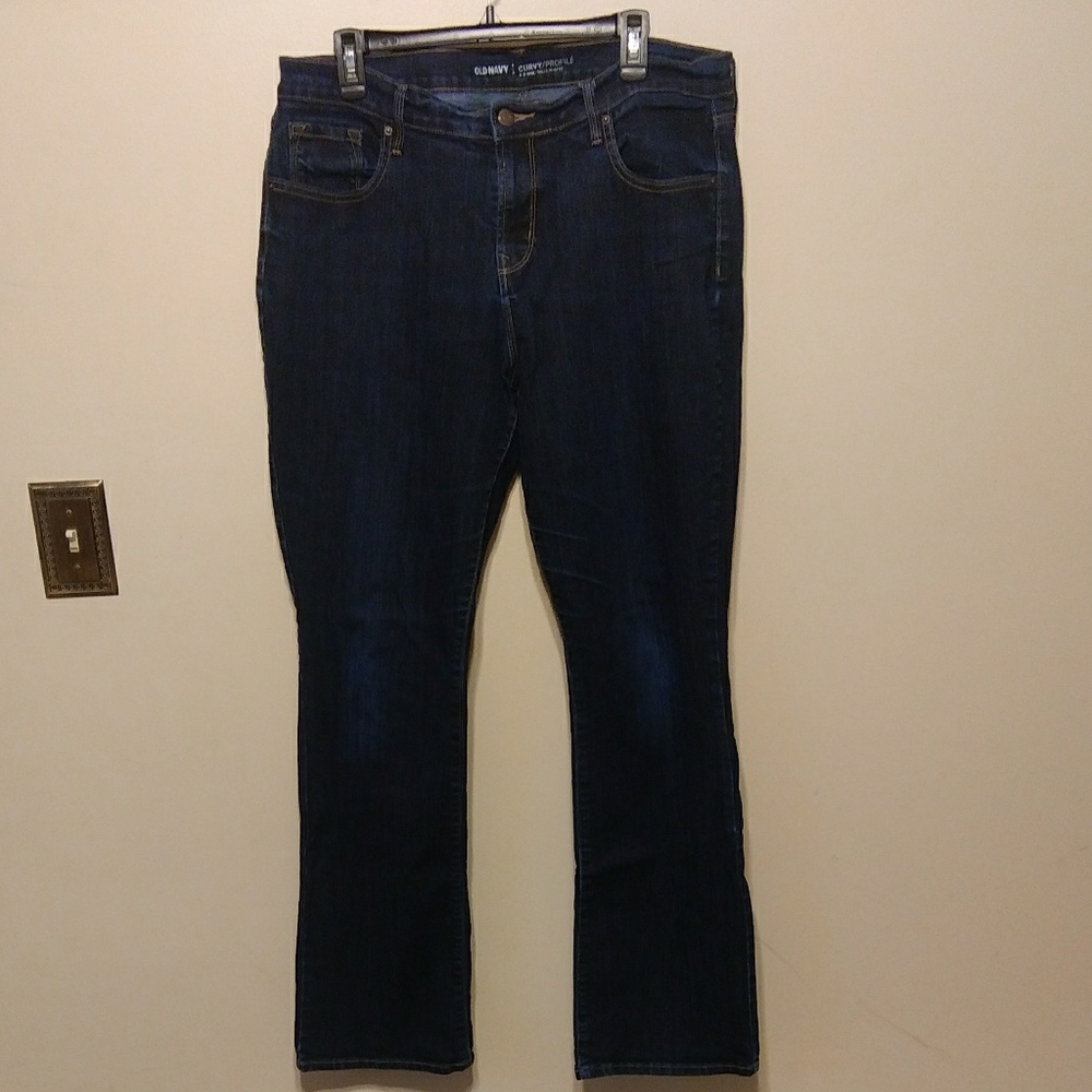 Old Navy Curvy Bootcut Jeans--Long